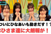 ついにひなあいも動き出す？！おひさま達に大朗報が！[日向坂46]