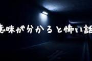 【悲報】最近の「意味がわかると怖い話」、もうメチャクチャwww