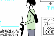 【悲報】電動キックボード「7月1日から免許無しノーヘル20km/hまでOKです！w」