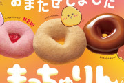 【速報】ミスド「もっちゅりん第2弾の発売を中止します。客が迷惑してるから」ｗｗｗｗｗｗｗｗ