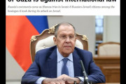 ロシア政府、イスラエルのガザ空爆は『国際法違反』だと非難、外国人は総ツッコミ（海外の反応）