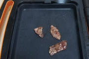 ホットプレート買ったから焼肉焼いてる