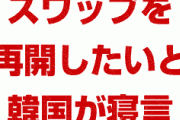 韓国政府「日本とのスワップを再開したい」　　寝言は寝て言え…