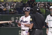男・青木宣親、死球を受けたと思いきや…自らグリップに当たったと申告