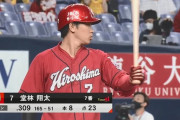 堂林翔太さん、打率3割陥落まで残り6打数ωωωωωωωωωωωωω