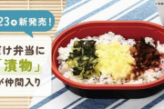 ローソン100の「だけ弁当」がとうとう漬物だけになってしまって悲しい
