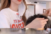 【画像】韓国美女さん、見事なハゲ隠しヘアーを発明してしまう・・・w