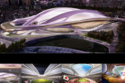 比較画像　新国立競技場、絶対前の案の方が良かった