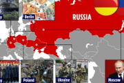 【英紙】ロシアによるヨーロッパ侵攻の可能性「ドイツはいつでも地図から消し去られる状況」ドイツ「・・・」