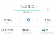 【ポケモンGO】リトレーンホエルコの進化に必要な飴がめっちゃ少ないんやけどwwww