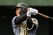阪神】坂本　左足違和感で離脱。練習試合欠場