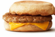 朝マックのソーセージマフィンうめえじゃん！