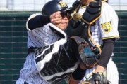 【悲報】阪神・梅野　右肩痛発症で病院直行　岡田監督恨み節「3人目やん。キャッチャーばっかりやぞ」