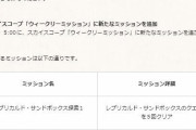 【グラブル】砂箱がウィークリーミッション入り&ゲージボーナス敵の挑戦回数蓄積機能が追加！ミッション入りさせないとダメなくらいやってる人がいなかったのかな