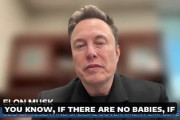【速報】イーロン・マスク「出生率の低下を移民で補うことは不可能だ。それは米国も日本も同じだ！韓国？あそこは消滅したがっている」