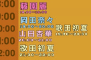 今日19時から岡田奈々の配信があるけど…