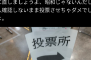 【謎】「選挙投票」←本人確認なし。これもうインターネット投票でいいだろ。なんでやらないの？