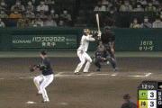 【阪神対ヤクルト25回戦】阪神対ヤクルトは３－３で延長１２回引き分け