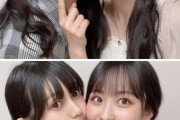 【乃木坂46】池田瑛紗が一ノ瀬美空にまさかのキス！！！！！！衝撃の密着ショットが公開に！！！！！！