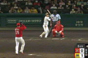 【阪神対広島21回戦】阪神・近本、広島・野村から第2号ソロホームラン！リードを2点に広げる！！！！！！！！！！！！