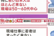 【朗報】人手不足の建設業者｢一番の若手は69歳｣←もうこれ応募するだけで即採用やろ