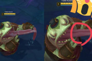 【LoL】タム・ケンチがダンスしているときに画面を移動してから戻すと、舌についているよだれが消える