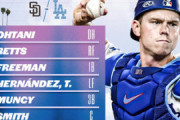 【運命のパドレス戦】大谷翔平は1番DHで出場、54号ホームラン・イチロ―の記録に追いつく56盗塁にも期待