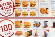 昔のマクドさん安い・・・！！