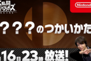 「スマブラSP」「? ? ? のつかいかた」本日1月16日(木)23時より放送、何がくる？？