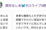 3日前の潤羽るしあ「メンヘラツイートしてもうた…即消ししよ」 Google「ほーん」