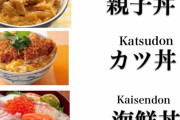 外国人「日本を代表する丼もの、お前らはどれが一番好き？」