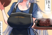 【艦これ】ランチにステーキを焼いてくれるワシントンさん 他