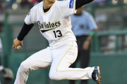 新人年の山岡(149.1回・8勝11敗・防3.74)が新人王争いで獲得した得票数
