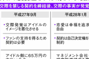 【産経新聞】アイドルの熱愛発覚　「ペナルティー」は行き過ぎか・・・有識者 「過度なペナルティーはアイドルや業界のためにならない」