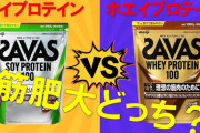 ホエイとソイプロテインの違いって何なんや？
