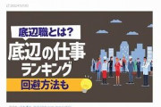【悲報】底辺の仕事ランキング一覧を掲載した就職情報サイト、炎上