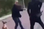 【恐怖】アフリカからの難民申請者、犬の散歩中の老人をボッコボコにする