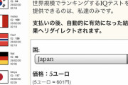 彡(ﾟ)(ﾟ)「お！国際IQテストか。40問…長いけどやったろ！」