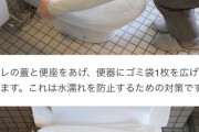 【画像】識者『地震が起きたらトイレを絶対に”こう”しろ』