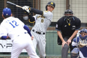 阪神佐藤輝明オープン戦初戦からマルチ安打、４番争い好発進　実戦８試合で打率４割６分