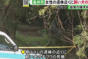 飼い犬と共に連れ去られたか…雑木林で見つかった女性の遺体近くに“チワワの死骸” 3/14夕方以降の足取り不明