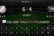 彡(ﾟ)(ﾟ)「クッソ贔屓球団が負けた…オリックスの結果でも見るか」 2020/06/24