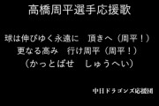 【悲報】高橋周平(25)、竜の未来を担わなくなってしまう…