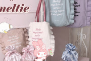「サンリオ×meltie」シナモン・マイメロらをイメージしたトートバッグ&ポーチ発売！