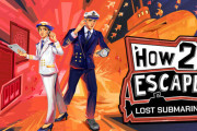 2人の協力型パズルゲーム（1人はスマホアプリ）『How 2 Escape: Lost Submarine』6/25本日リリース。行方不明の潜水艦を見つけ出し、世界大戦勃発を阻止しよう