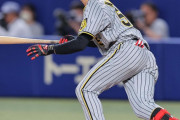 阪神　中野拓夢３試合連続マルチ安打　打率も.304まで引き上げる