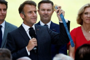 【国際】パリ五輪は「フランスの真の顔」示した マクロン大統領が成功称賛