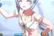 【ウマ娘】水着セイちゃんを恒例のOPPAIベンチマークにかけた結果がこちら。