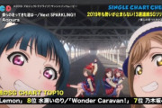 Aqours2019年振り返り『2019年1月「僕らの走ってきた道は…/Next SPARKLING!!」オリコン週間1位』　←これ