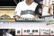 森本稀哲「ファイターズのスカウトがJR四国の水野をべったりマークしてる」